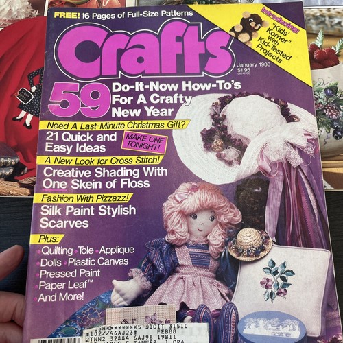 Crafting Today Magazine Lot 1980s 1990s Patterns Needlework Craft Sewing - Imagen 7 de 11