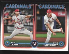 Kyle Leahy / Chris Roycroft RCOM US189 Baseball 2024 Topps Update  Cardinals