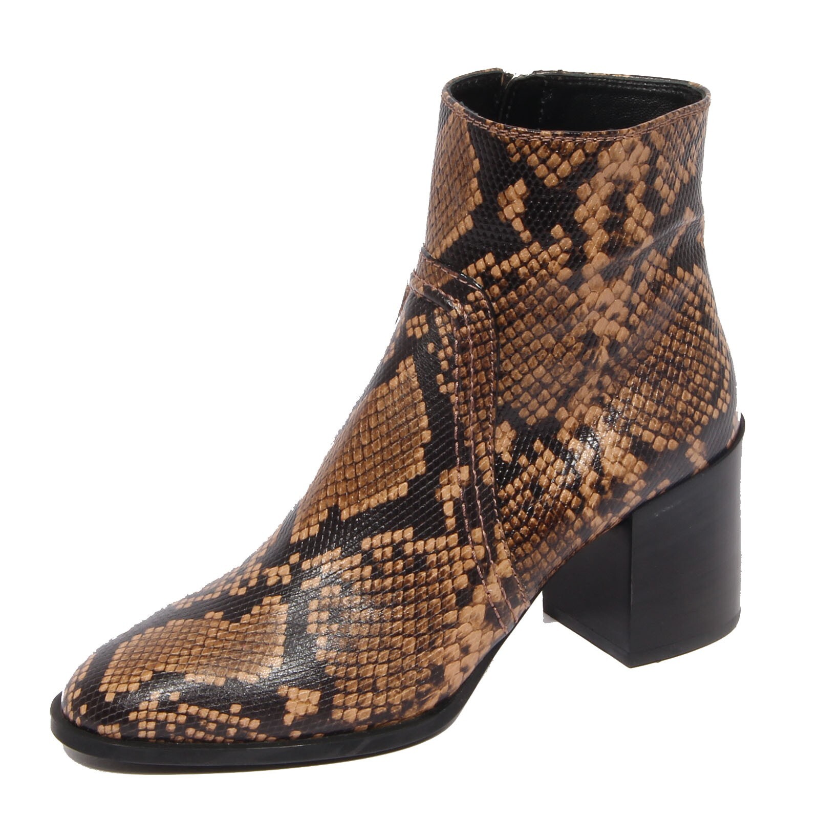 G2116 женские кожаные ботинки tronchetto selleria donna TODS черногокоричневого цвета 68990₽