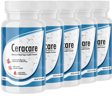 Ceracare Blood Support for Energy and Weight Management - 5 Bottles