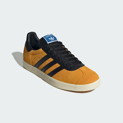 adidas Originals Gazelle Shoes in Team Colleg Gold 2 / Core Black / Cream  White | eBay