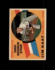 1960 Topps Baseball #136 Jim Kaat RS RC STARX 7 NM  (CS129234)