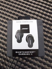 Bose QuietComfort II Earbuds True Wireless Noise Cancelling In-Ear Headphones
