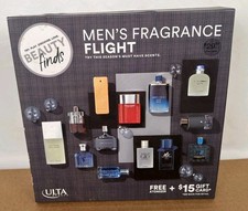 ULTA Beauty Men's Fragrance Flight Sample Gift Set (12 samples)+Gift Certificate