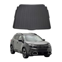 Kofferraumwanne Laderaumwanne FüR Citroen C5 Aircross 2018-2025 Untere Gummi Tpe