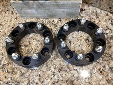 Pair Of Hub-centric Wheel Adapters Spacers 6 Lugs Each Chevy Gmc Cadillac New