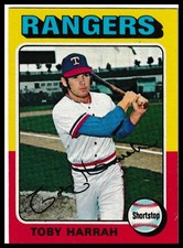 1975 Topps #131 Toby Harrah Texas Rangers