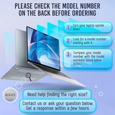 Magnetic Blue Light Screen Protector Compatible With MacBook Air 15" 2023, 20...
