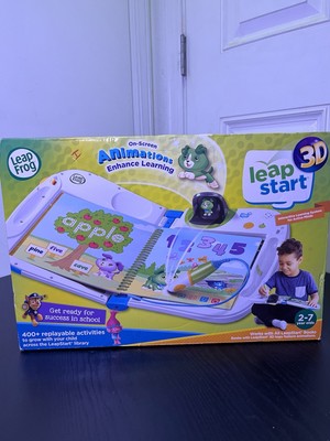 LeapFrog LeapStart 3D Interactive Learning System Blue Green New In Box - 1 Book