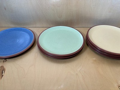 DENBY JUICE 10.5'' Dinner Plates - Berry, Apple, Lemon - England