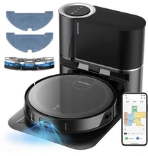 Chrismas Proscenic X1 Robot Vacuum and Mop with Self Emptying for 45 Days,3000Pa