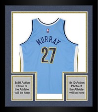 Framed Jamal Murray Nuggets Signed Mitchell & Ness 2016-2017 Swingman Jersey