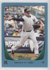 2011 Bowman Draft Blue /499 Brandon Laird #26 Rookie RC