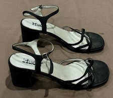 Vintage Mudd Y2K Kimberley Strappy Dress Heels Black Size 10