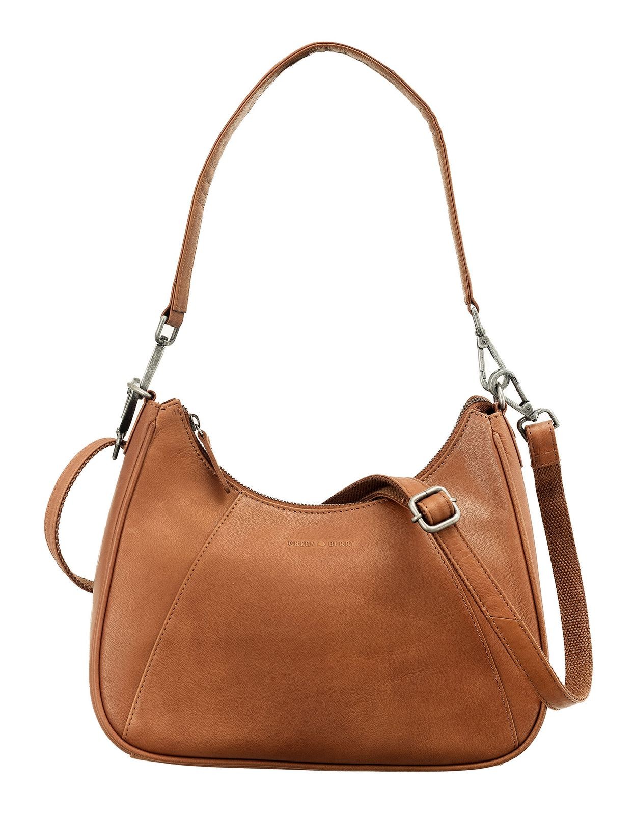 GREENBURRY cross body bag Fiorentina Hobobag Tan