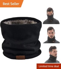 Ultimate Fleece Neck Gaiter Scarf for Warmth - Perfect for Skiing  Snowboarding