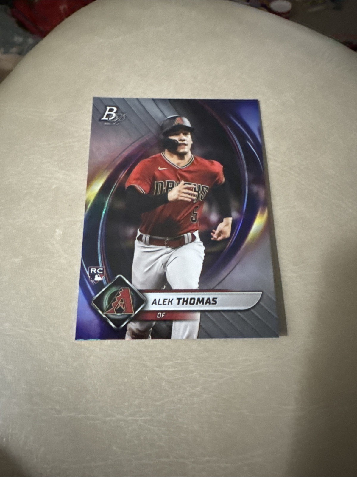 Alek Thomas 2022 Bowman Platinum #67 RC Arizona Diamondbacks