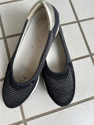 Ara Ballerinas Porto   Damenschuhe Blue Gr.5,5 - 6,5