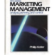 Marketing Management: Analysis, Planning and Control von... | Buch | Zustand gut