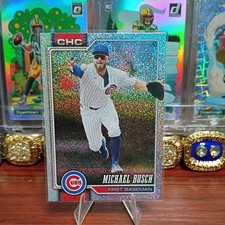 2026 Topps Series 1 - Michael Busch #348 Rainbow Sparkle