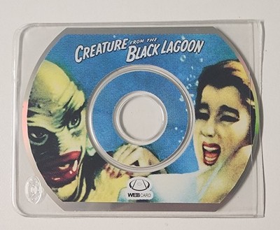 Rare Vintage Creature From the Black Lagoon Universal Monsters Movie Web Card