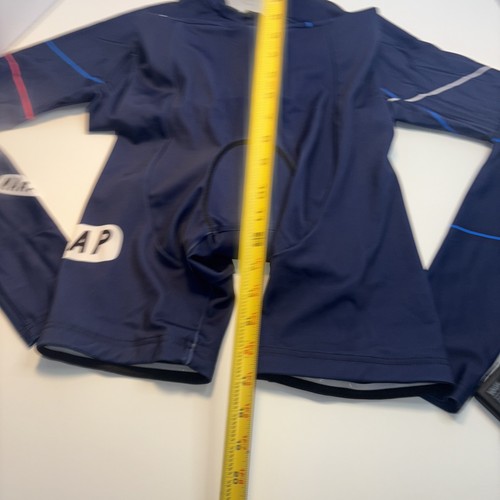 MAAP Navy LONG SLEEVE PADDED Suit For CYCLING ADULT Men’s M - Picture 14 of 15