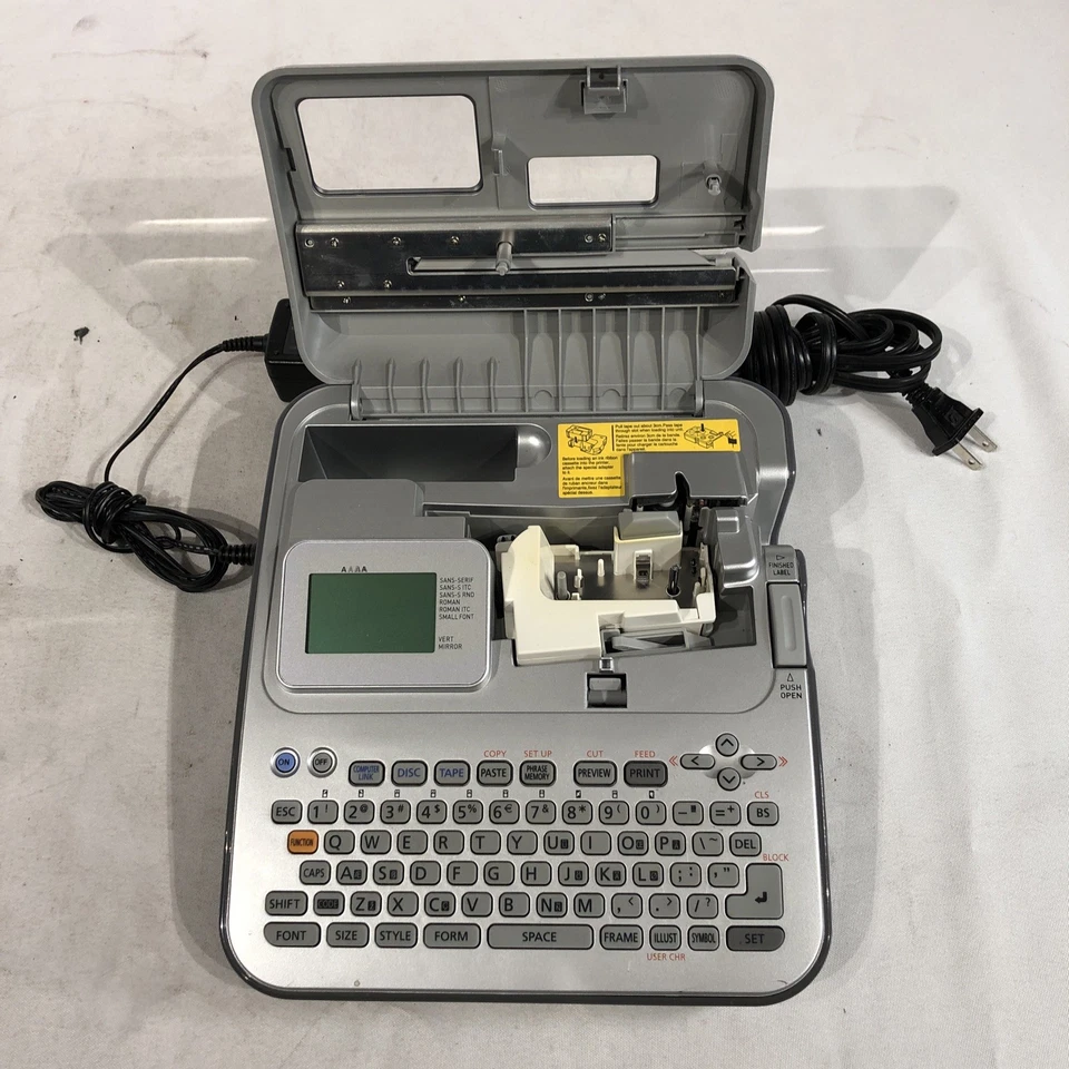 Casio Label-Biz Disc Title Printer CW-L300 Tested - Image 3 of 4