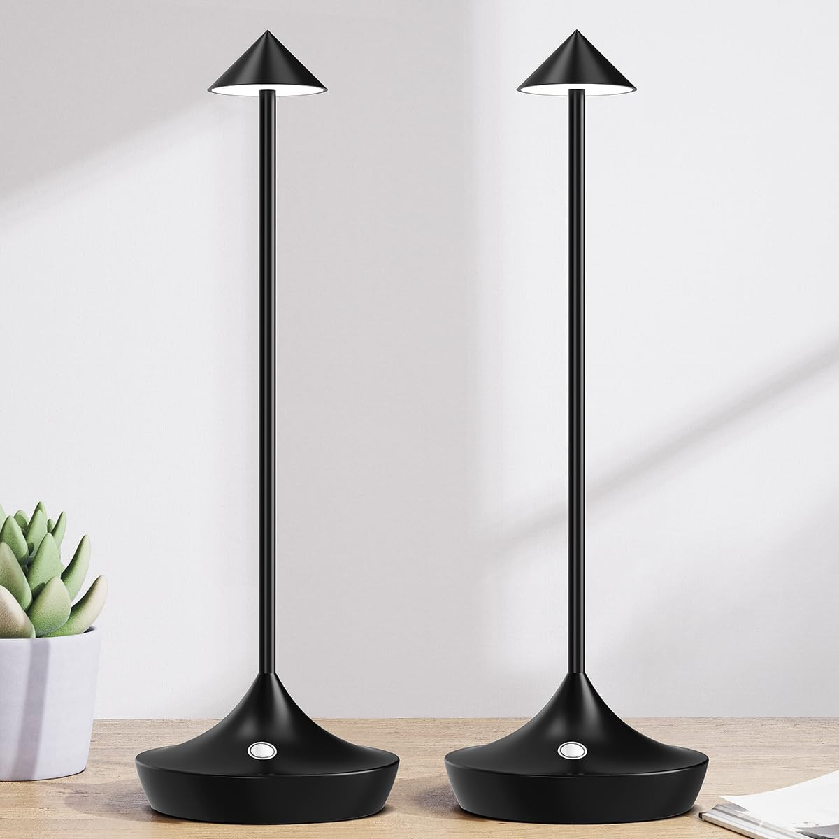 Lampade LED Design Senza Fili | Ricaricabili 6000mAh Luxury Touch