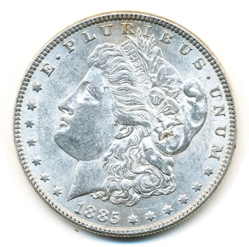 US Coin  1885 P    Morgan Dollar   gem    BU.        ...C50080