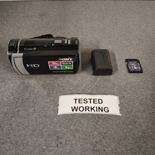Sony Handycam HDR-CX210 Black Digital Video Camcorder W/ Built-In Charger 32GB