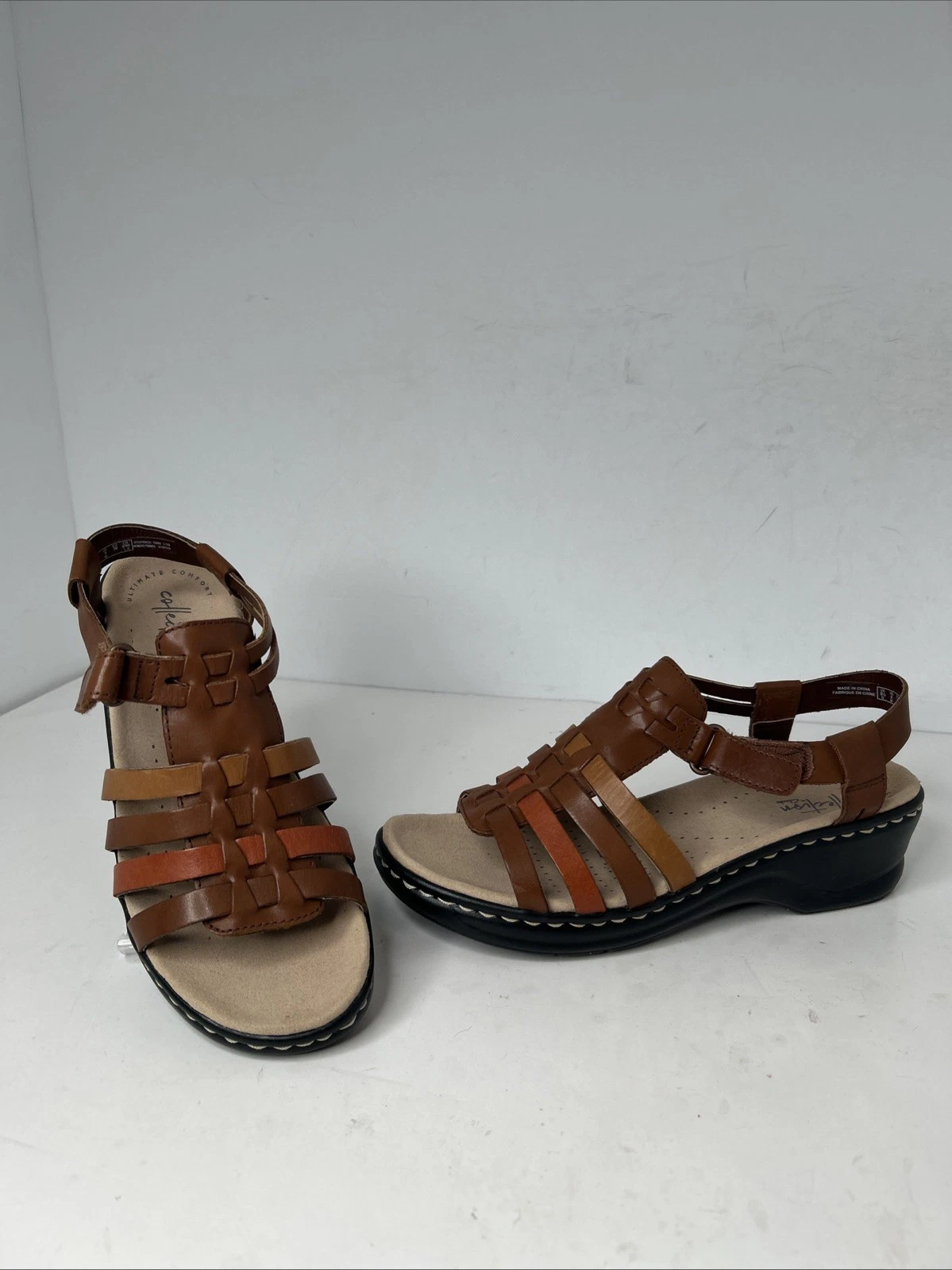 Clarks sandalo donna Lexi Bridge marrone chiaro taglia 8 M