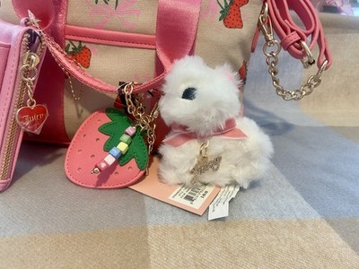 Juicy Couture Strawberry Festival Mini Bag Charm Set Pink Y2K