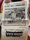 Vice Raid/Inside The Mafia Double Feature Pressbook — photo 1