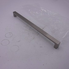 Polished Stainless Steel 18" Centers Contemporary Drawer Pull