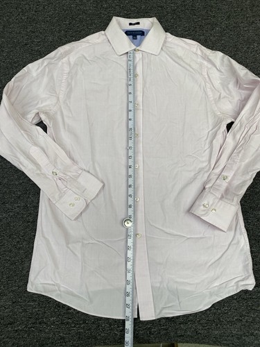 Tommy Hilfiger Slim Fit Long Sleeve Button Up Down Shirt Men's Size 15.5 32-33 - Picture 7 of 14