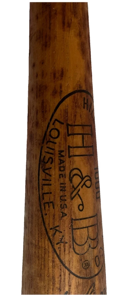 Rare Vtg. Rocky Colavito 33 " Bat Hillerich & Bradsby co. 1000 Louisville  Prof - Image 3 of 4