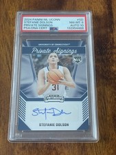 2024-25 Panini UCONN Private Signings Stefanie Dolson Auto PSA 8 AUTO 10