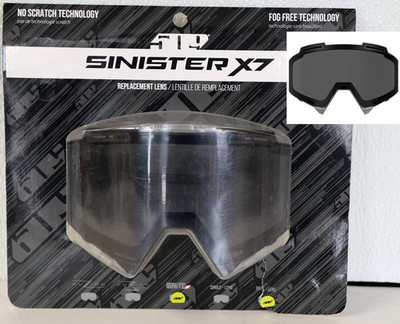 509 Sinister X7 Ignite S1 Replacement Lens - S2 Polarized Smoke Tint (Sunny)