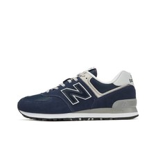 Men s Size 8-9.5 New Balance 574 Core Navy White ML574EVN