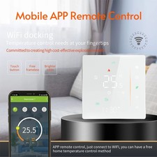 WiFi Smart Thermostat Temperature Controller Weekly Programmable fits for Alexa