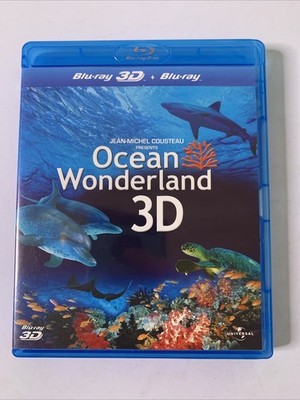 Ocean Wonderland 3D (Blu-ray 3D, 2003) Jean-Michel Cousteau  Region B