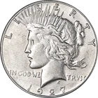 1927-S Peace Dollar