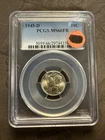 1945-D Mercury Dime 10C PCGS MS66 FB
