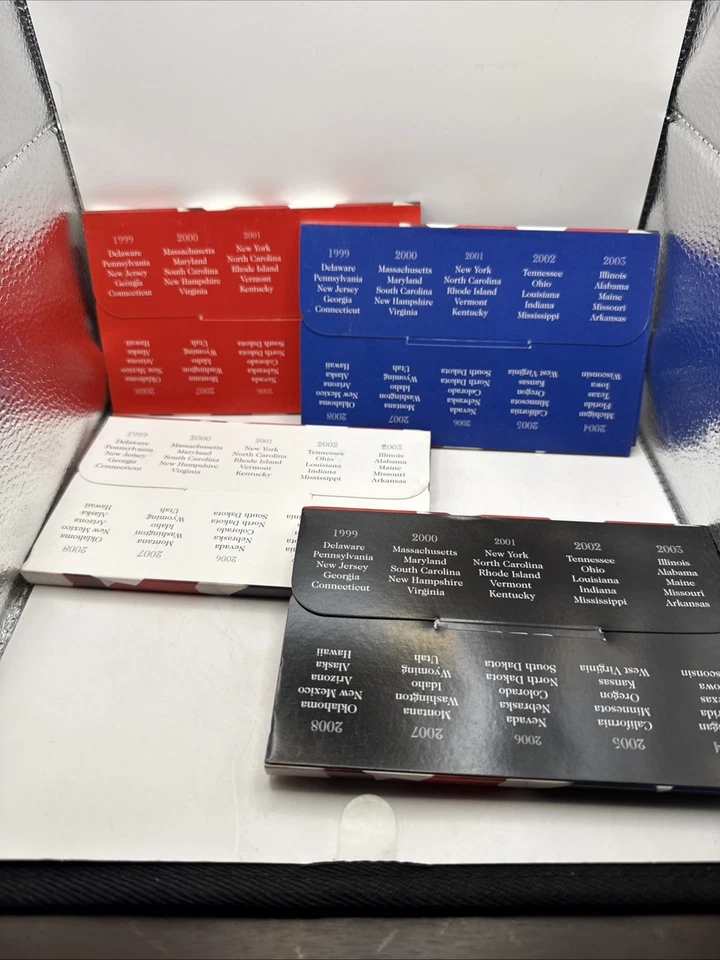 2000 STATE QUARTERS COLLECTION (GOLD, PLATINUM, PHILADELPHIA, DENVER) W/COAs NEW - Image 2 of 4