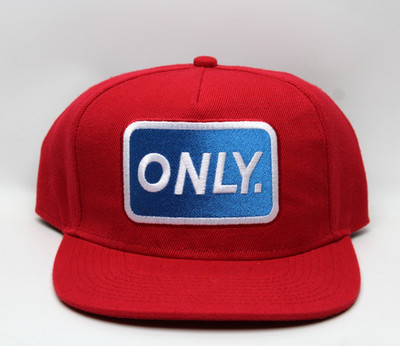 ONLY NY ~PATCH LOGO~ 5 PANEL HAT ~SAMPLE~ mac/miller/vtg/y2k/snapback/new/york