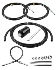 Fuel Line Replacement Kit Fit for Chevy Gmc Gas Trucks 1988-1997, Nylon Fuel