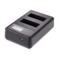 LCD USB Dual Battery Charger for Canon EOS 100D M M2 M10 M100 LC-E12 LP-E12