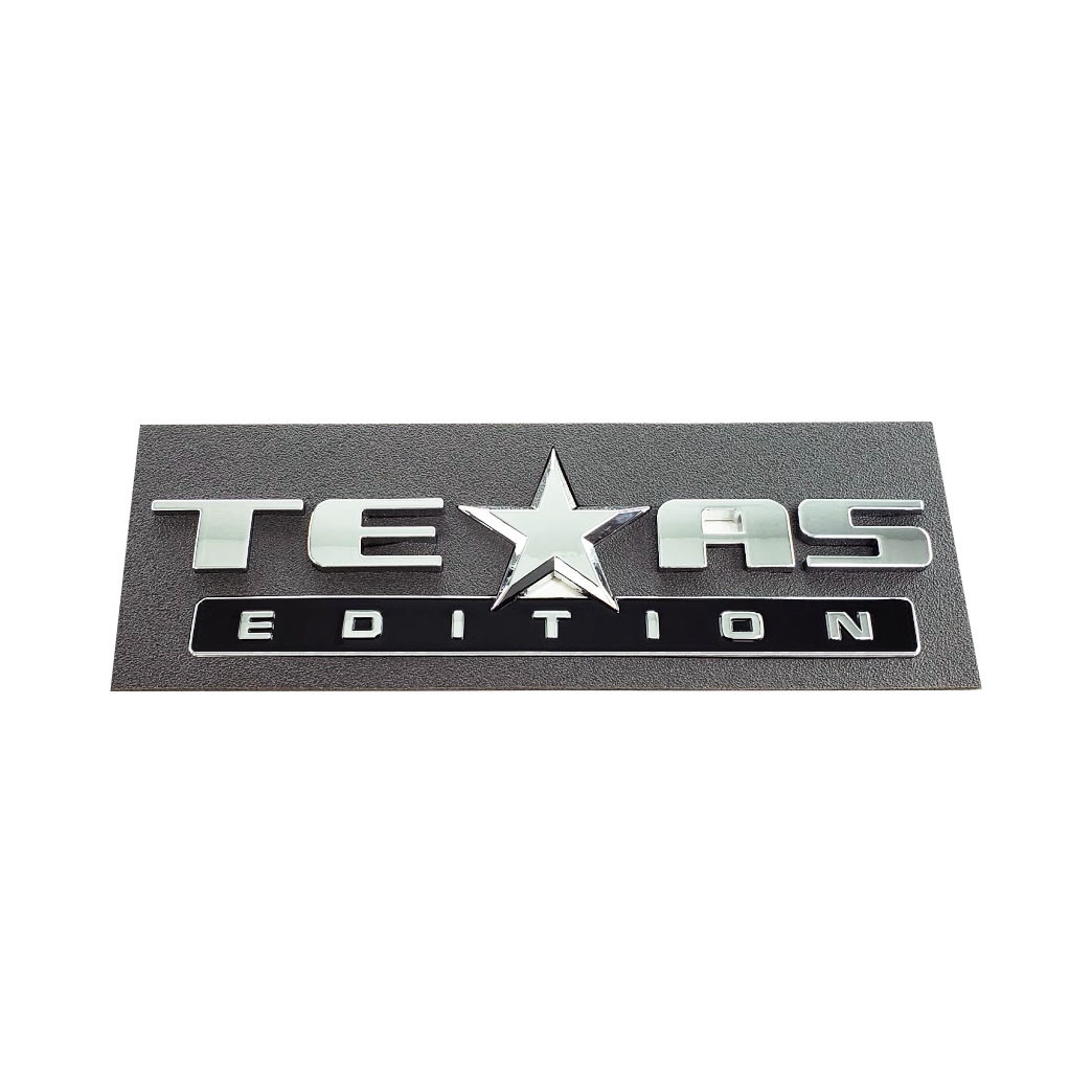 Men In Black Badge 2PCS 3D Texas Edition Emblem Durable ABS Plastic Self- Adhesive For Chevy Silverado Sierra Car Truck Auto Universal Decal Truck Decal - Foto 12