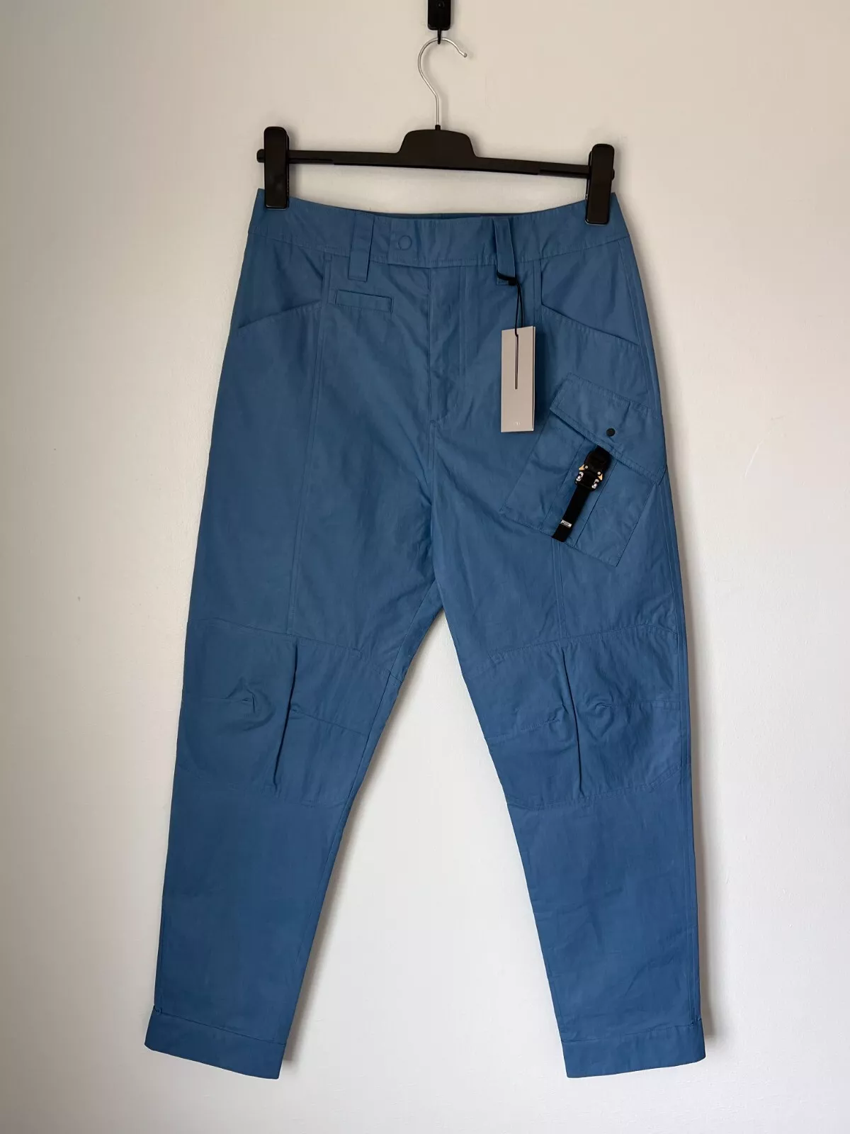 Pantalon cargo boucle Dior 1017 Alyx 9SM   Taille 48   Bleu   NEUF   Made in Italy