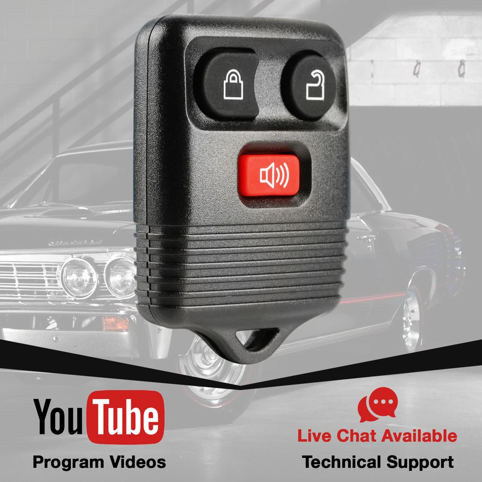 2 For 2005 2006 2007 Ford Freestar Freestyle Keyless Entry Car Remote Key Fob - Image 3 of 4